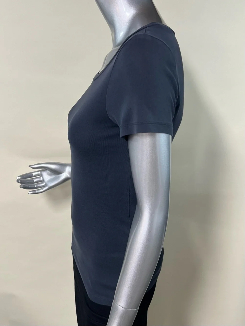 J. Crew Perfect Fit Short Sleeve 100% Cotton T-Shirt Charcoal Grey Size Small